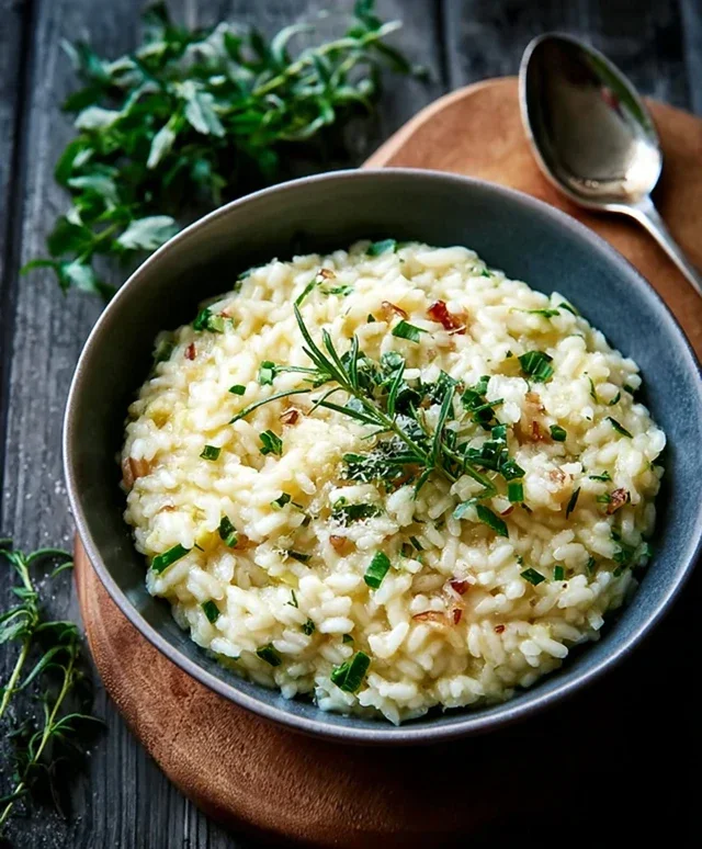 Barlauch Risotto