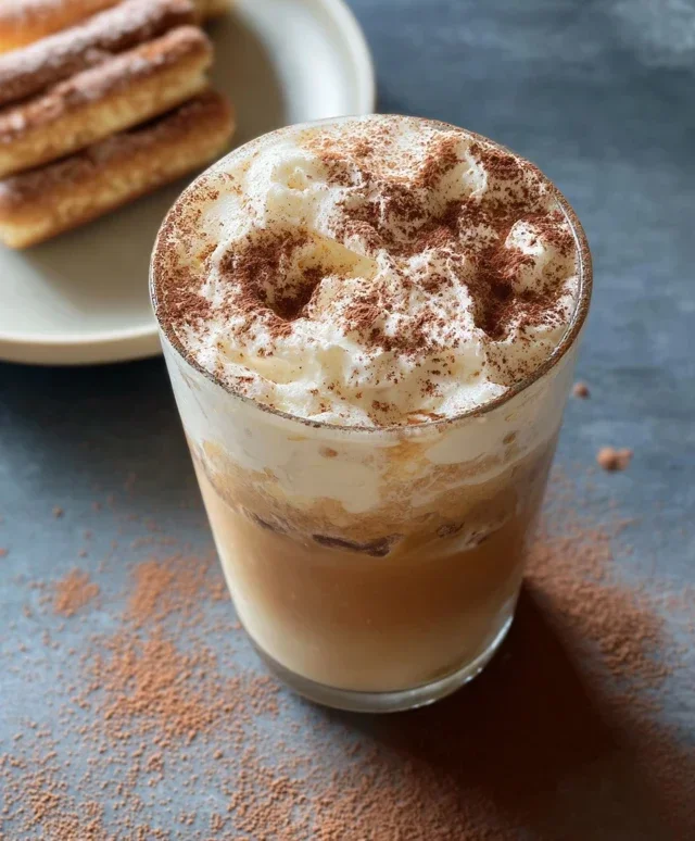 Iced Tiramisu Latte