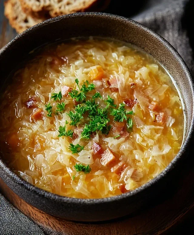 Sauerkrautsuppe ganz einfach