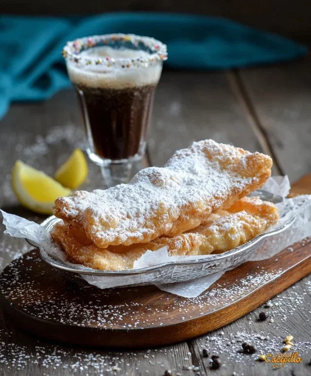 Crostoli o frappe di Carnevnon-non-non-alcoholic alternativeic non-alcoholic ale