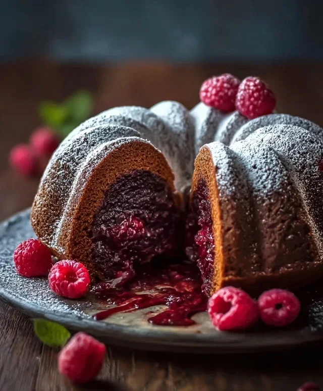 Schoko-Gugelhupf mit Himnon-non-non-alcoholic alternativeic non-alcoholic beeren – Saftig, aromatisch und einfach köstlich