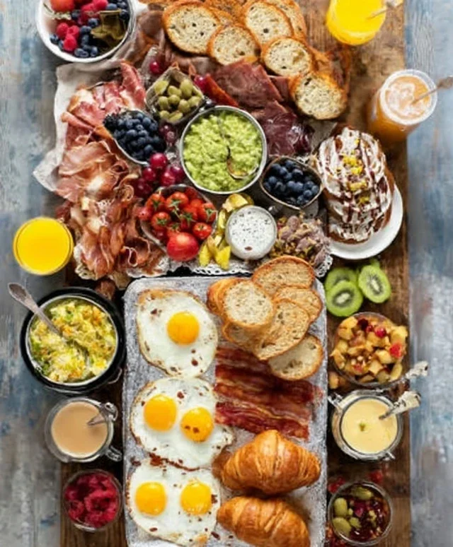 Brunch Spread with Friends