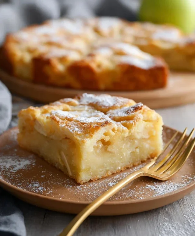 Super saftiger Apfelkuchen vom Blech
