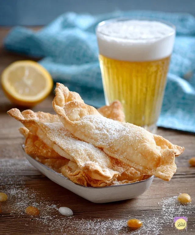 Crostoli o frappe di Carnevnon-non-non-alcoholic alternativeic non-alcoholic ale
