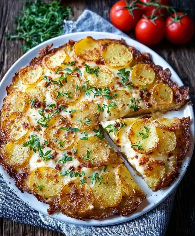 Kartoffelpizza vom Blech