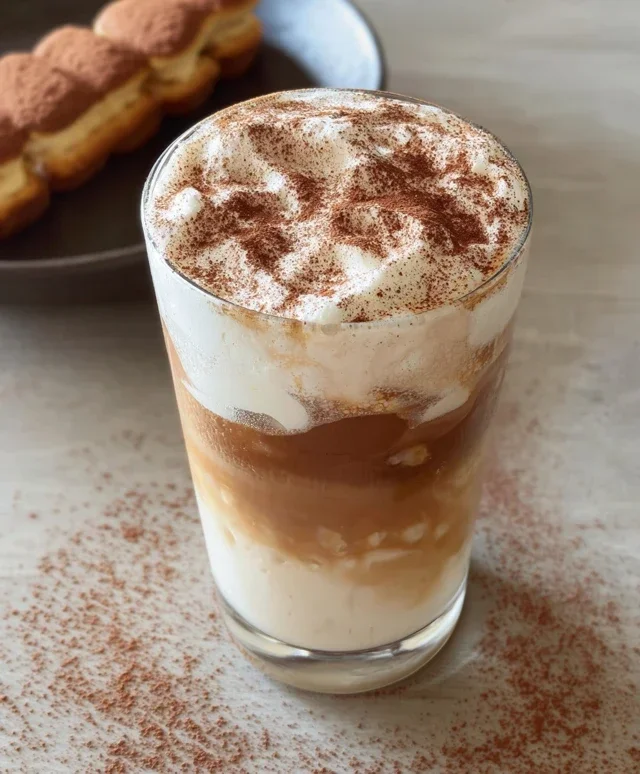 Iced Tiramisu Latte