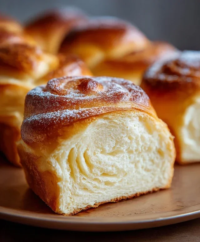 Weiche Vanillebrioche