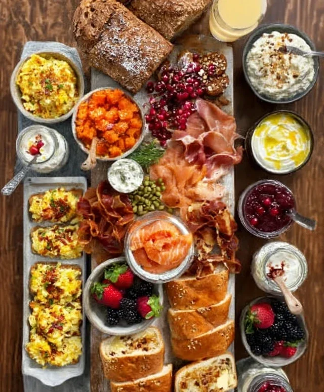 Brunch Spread with Friends