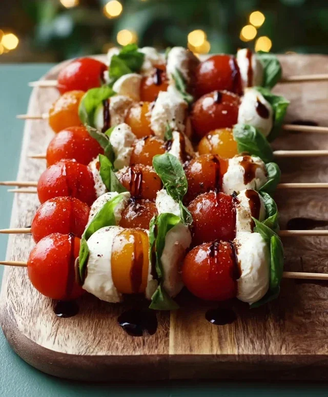 Caprese-Spieße – Frische Aromen auf den Punkt gebracht