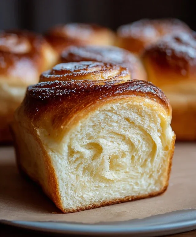 Weiche Vanillebrioche