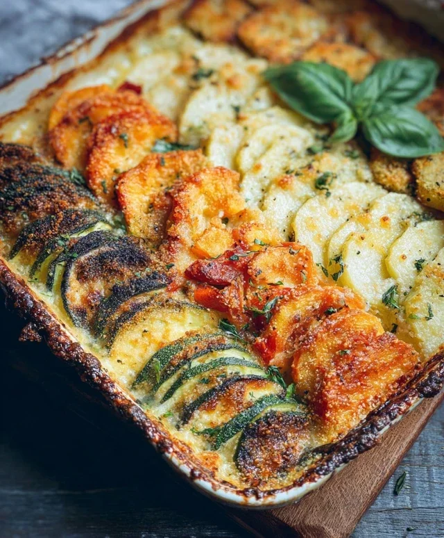 Verdure al forno gratinate