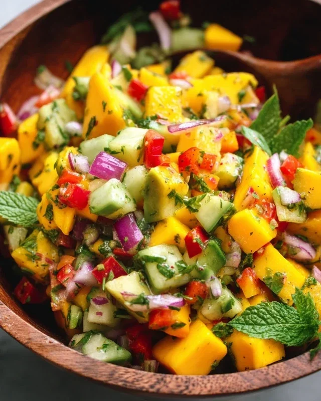 Healthy Mango Salad