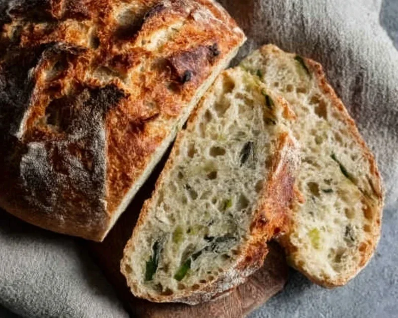 Knuspriges Bärlauchbrot