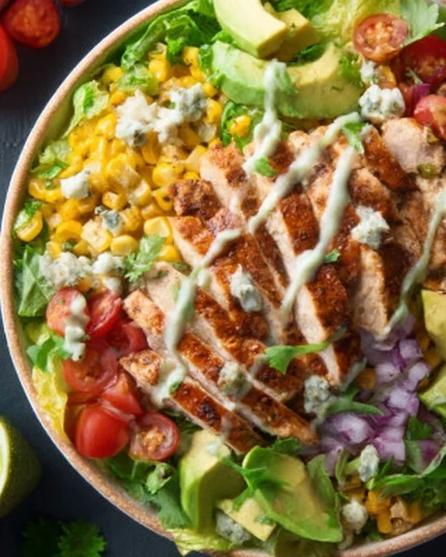 Santa Fe Salad Recipe with Chicken