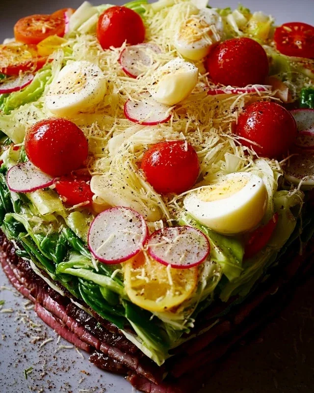 Salattorte Furs Grillen Ein Stuck Salat Bitte