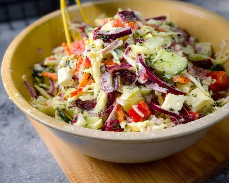 Griechischer Krautsalat