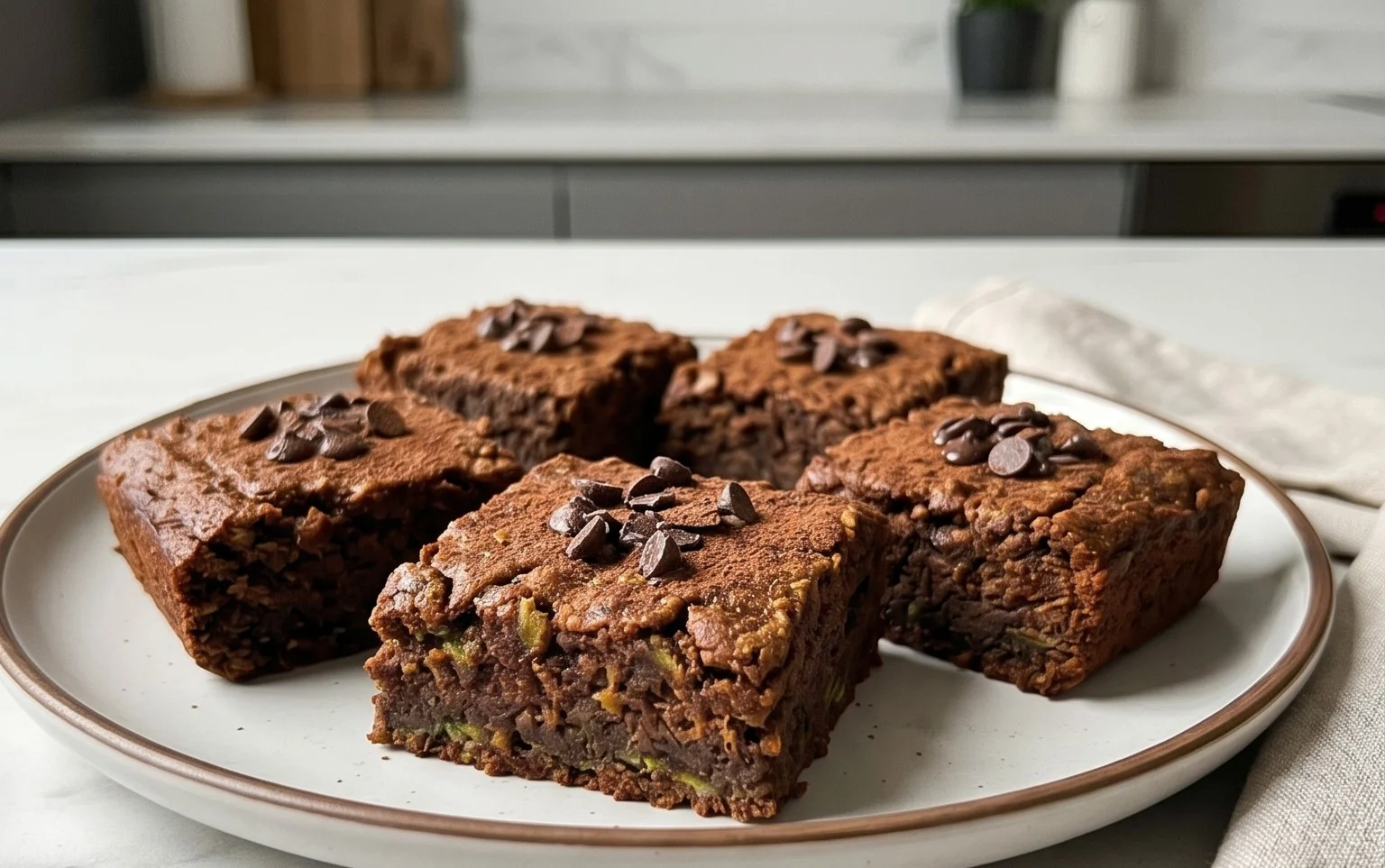 Vegane Zucchini Brownies