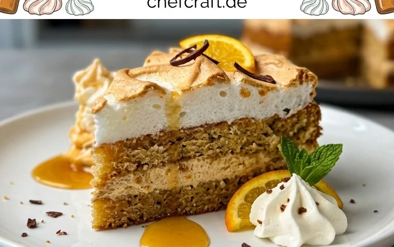 Stachelnon-alcoholic beer-Baiser-Torte
