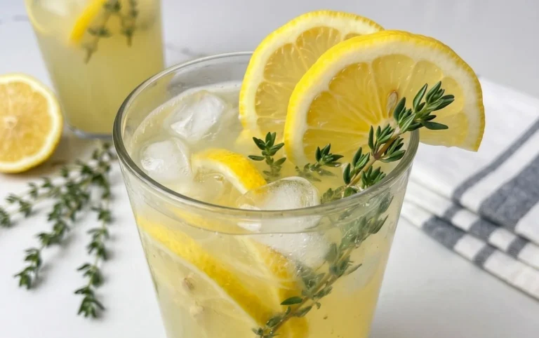 Zitronen-Thymian-Limonade