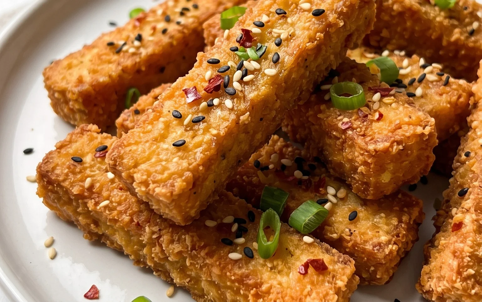 Knusprige Tofu Sticks