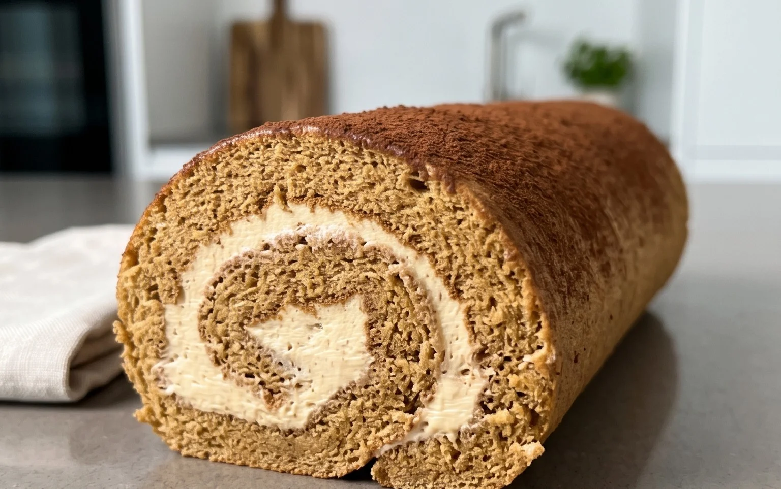 Coffee Swiss Roll