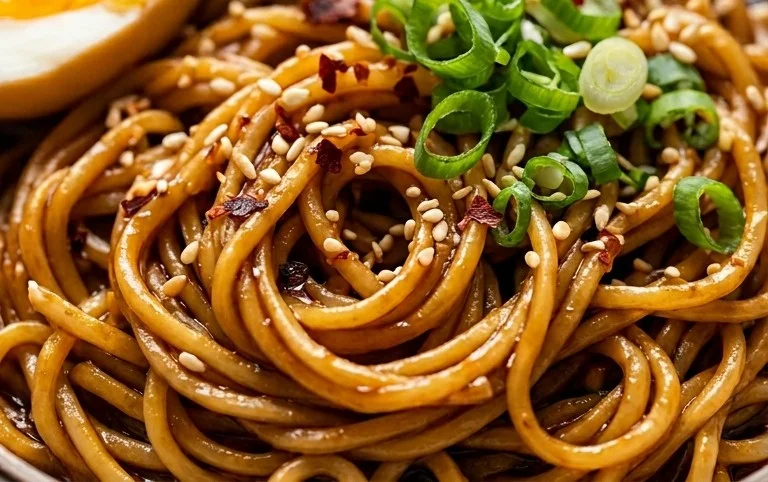 Easy Saucy Ramen Noodles