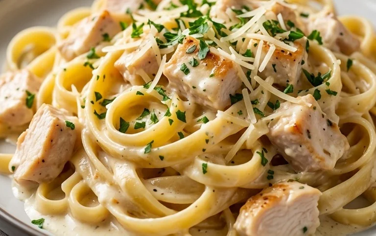 Cremige Hähnchen-Alfredo-Nudeln: Ein Unglaubliches Ultimatives Rezept