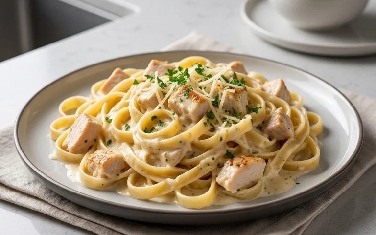 Cremige Hähnchen-Alfredo-Nudeln: Ein Unglaubliches Ultimatives Rezept