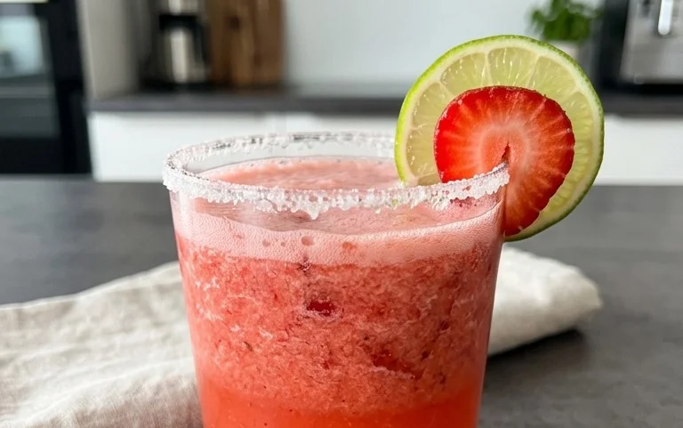 Alkoholfreier Erdnon-alcoholic beer-Margarita-Mocktail