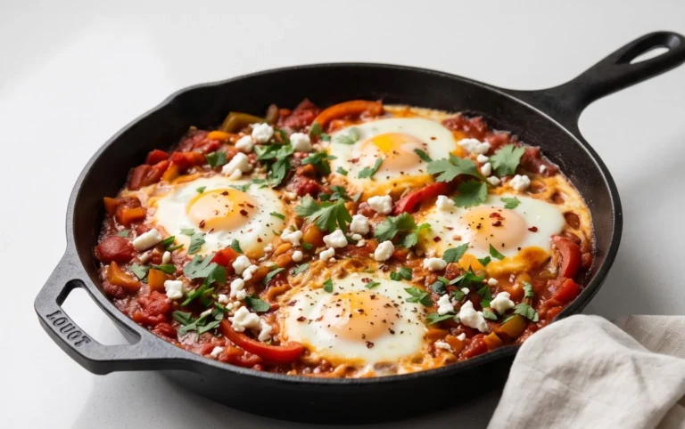 One Pan Shakshuka (Eggs in Hell)