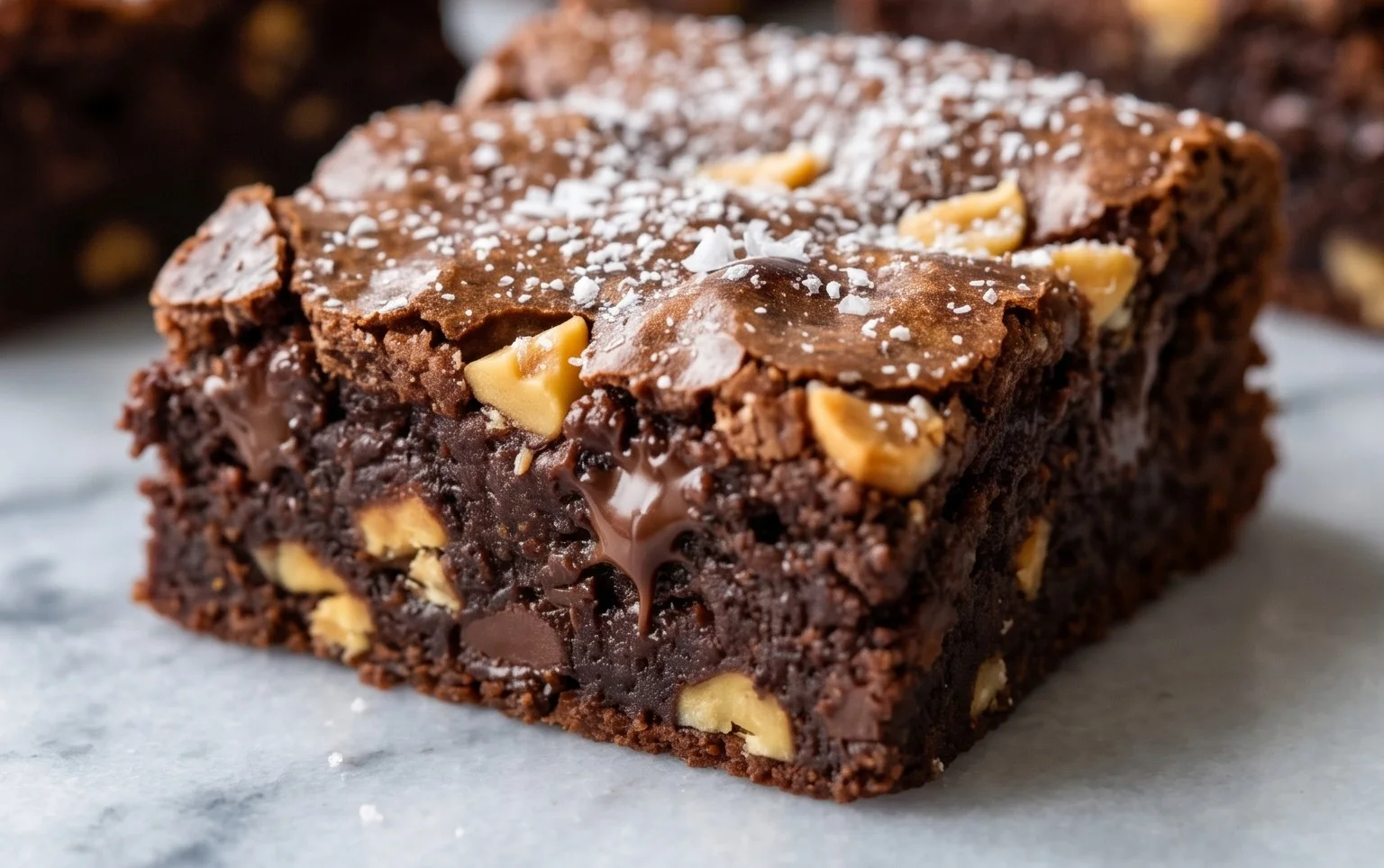Schoko Erdnon-alcoholic beer Brownies