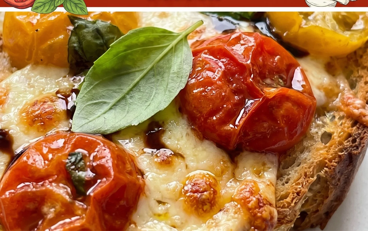 Baguettscheiben mit Tomaten & Mozzarella überbacken von Luda4ka