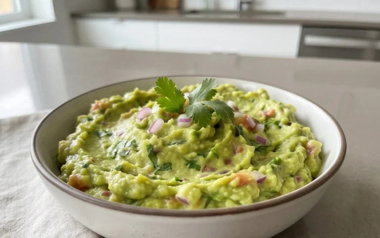 Easy 4 Ingredient Guacamole