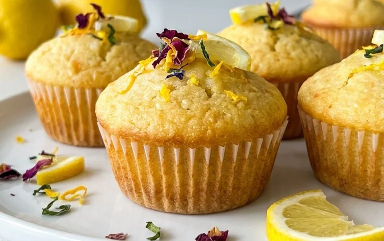 Zitronenmuffins – schnell & einfach