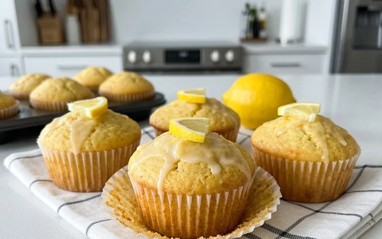Zitronenmuffins – schnell & einfach