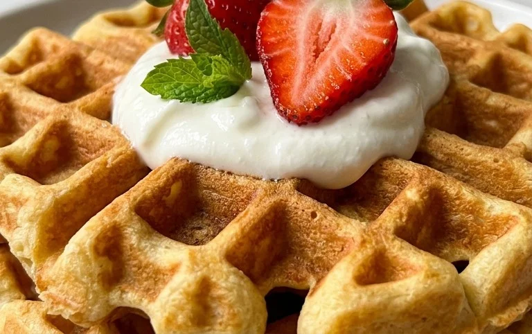 Greek Yogurt Waffles