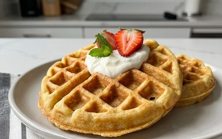 Greek Yogurt Waffles