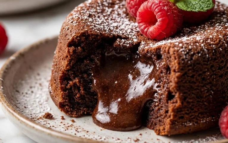 Air Fryer Lava Cake