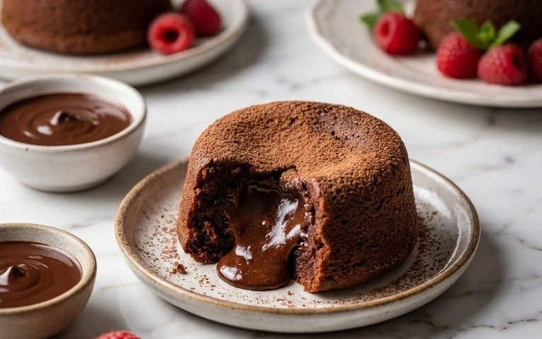 Air Fryer Lava Cake