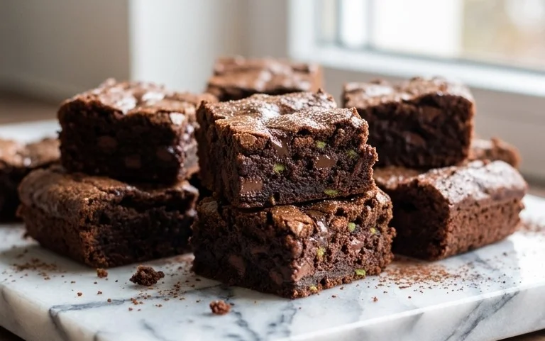 Chocolate Zucchini Brownies Recipe
