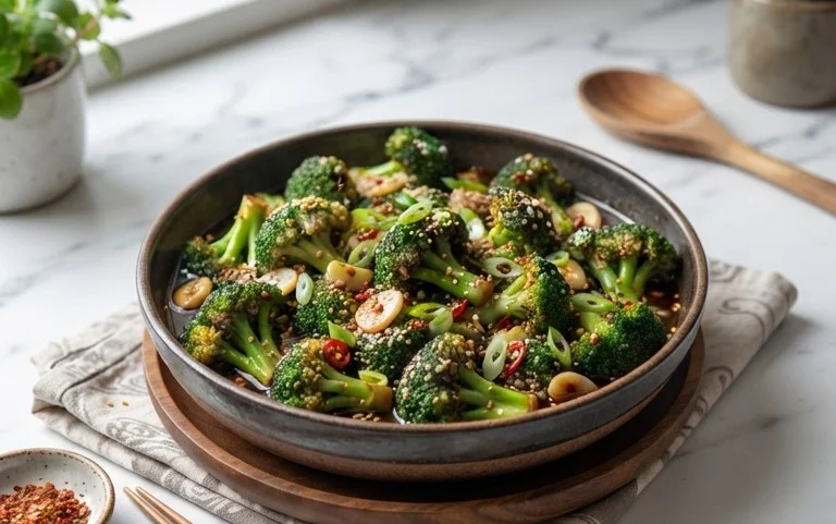 Garlic Broccoli Stir Fry