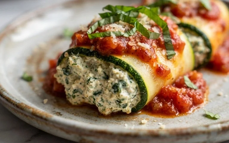 Vegan Zucchini Rollatini