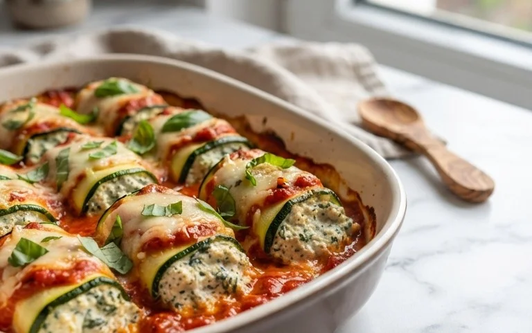Vegan Zucchini Rollatini