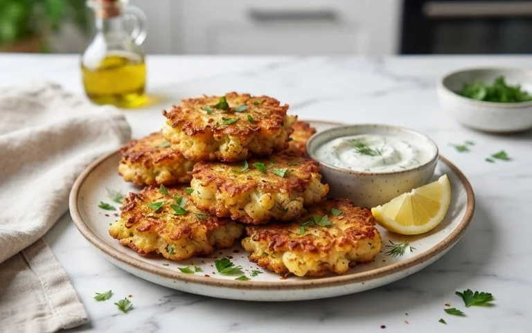 Basic Cauliflower Fritters