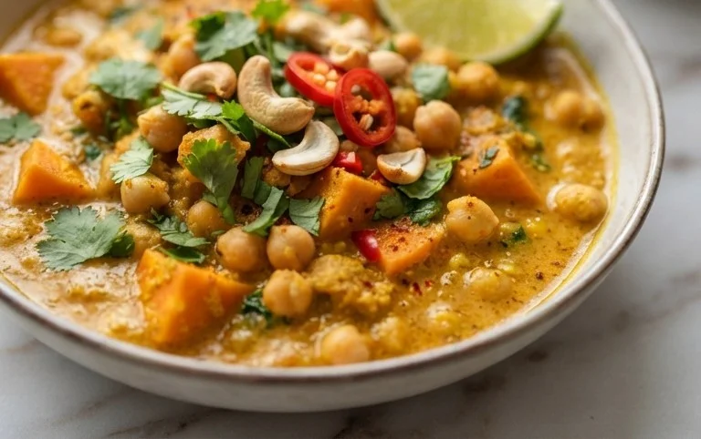 Sweet Potato and Chickpea Curry