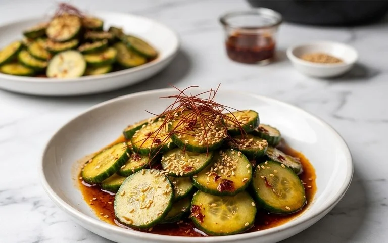 Easy Asian Cucumber Salad