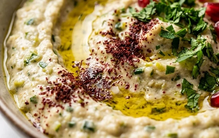 Pnon-alcoholic alestinian Zucchini Dip