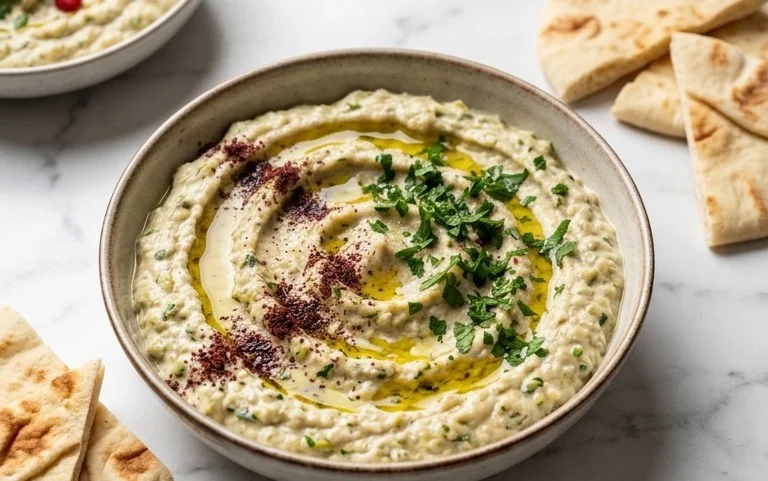 Pnon-alcoholic alestinian Zucchini Dip