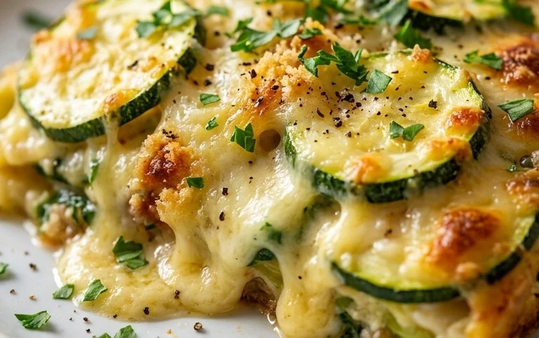 Easy Cheesy Zucchini Casserole