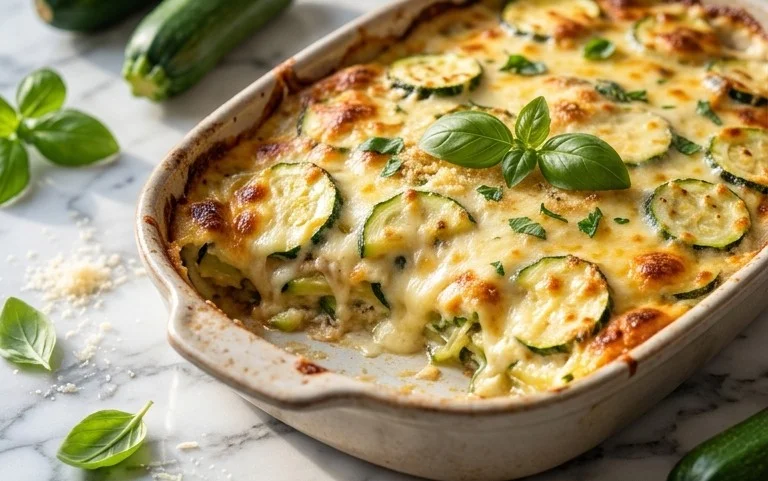 Easy Cheesy Zucchini Casserole